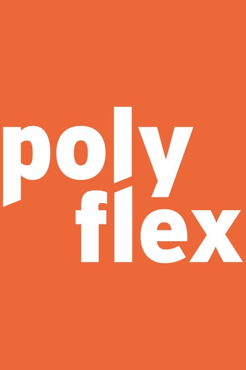 Polyflex logo.